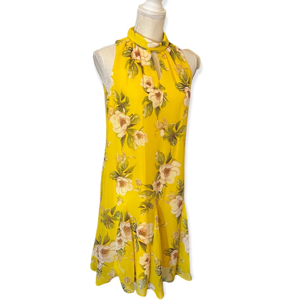 Taylor Floral Halter Dress